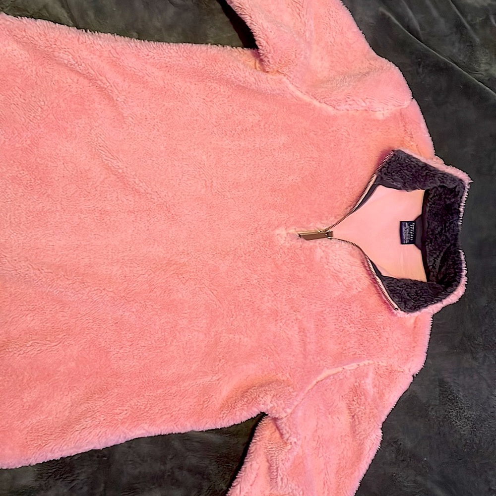 Charles River Apparel, Women’s XL , pink long sleeve sweater